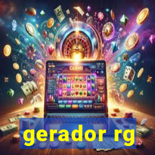 gerador rg